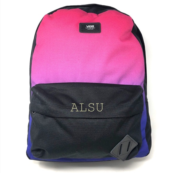 🎒SCHOOL SALE🎒VANS Old School 3 Backpack Acid Red Off The Wall VN0A3I6RYML - Picture 2 of 6